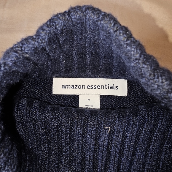 Blue Turtleneck Sweater - Picture 5 of 5